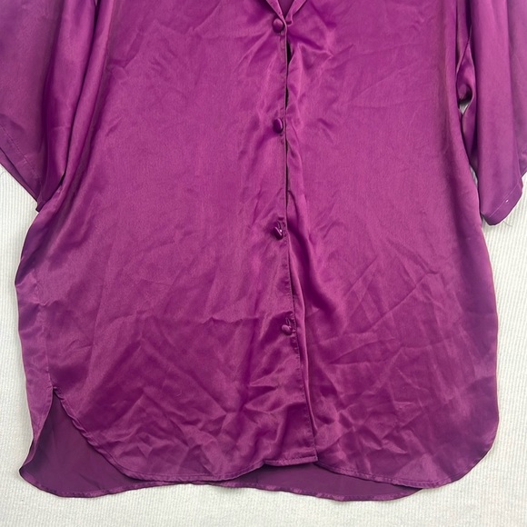 Vintage Victoria Secret Gold Label Nightgown Size M/L Silky Slinky - Picture 4 of 13